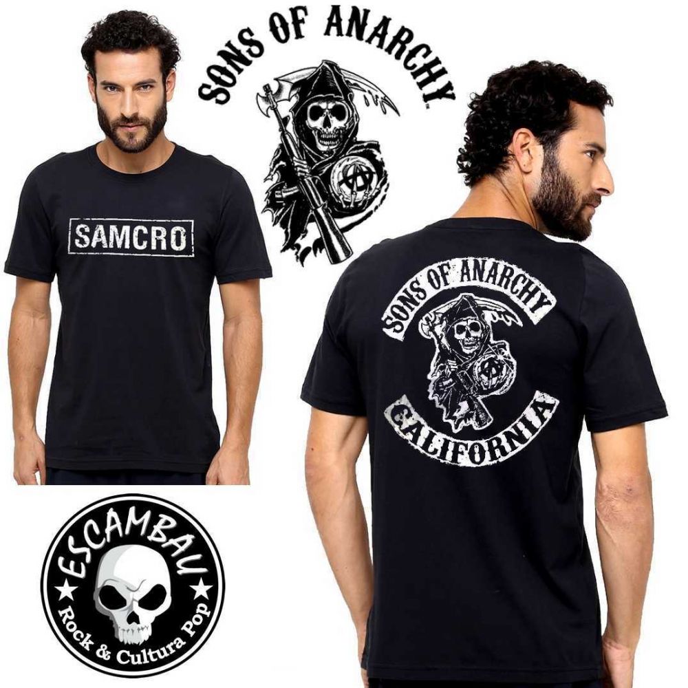 camisa do sons of anarchy