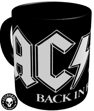 CANECA AC/DC BACK IN BLACK Imagem
